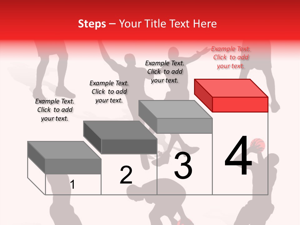 Jump Dribble League PowerPoint Template