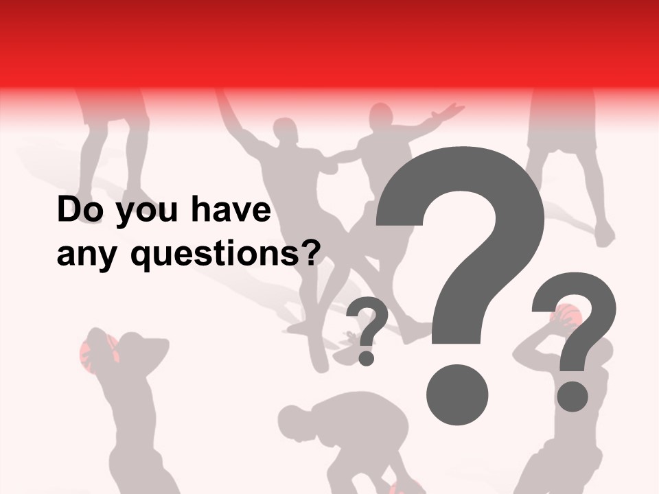 Jump Dribble League PowerPoint Template