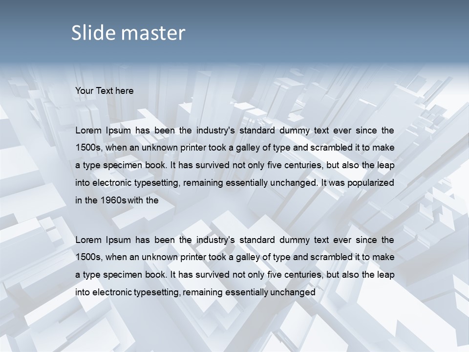 Center Design Civilization PowerPoint Template