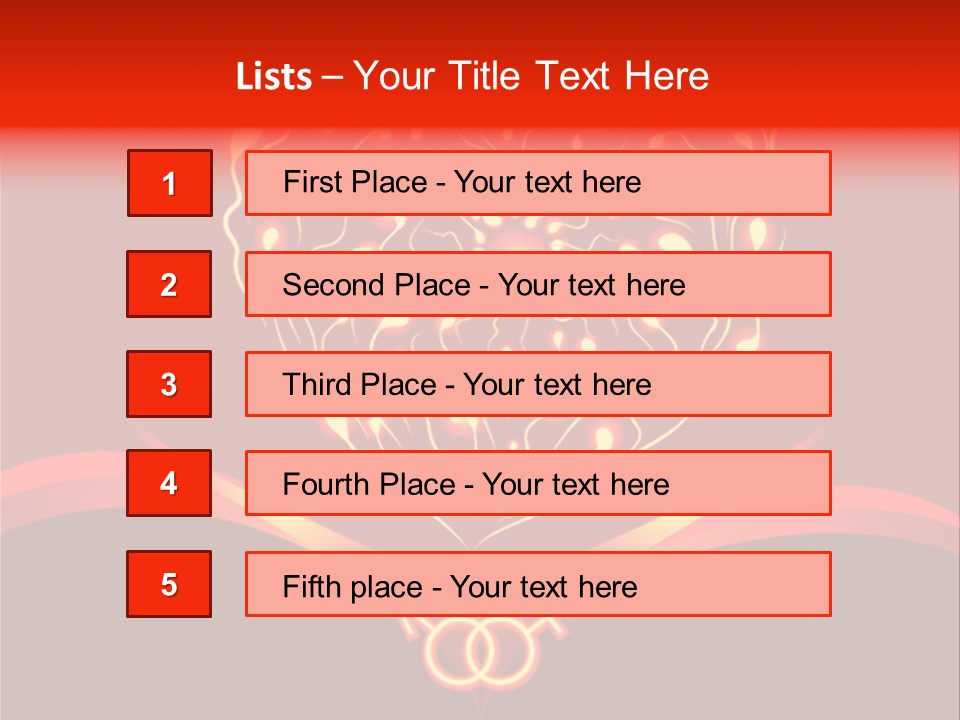 Love Clipart Drawing PowerPoint Template