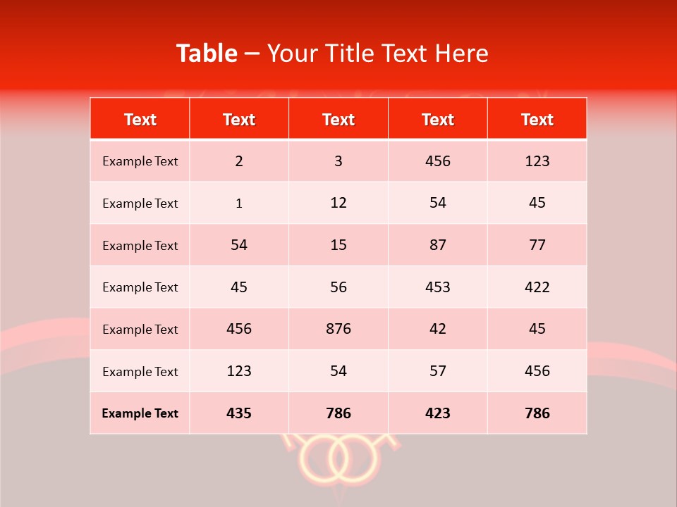 Love Clipart Drawing PowerPoint Template