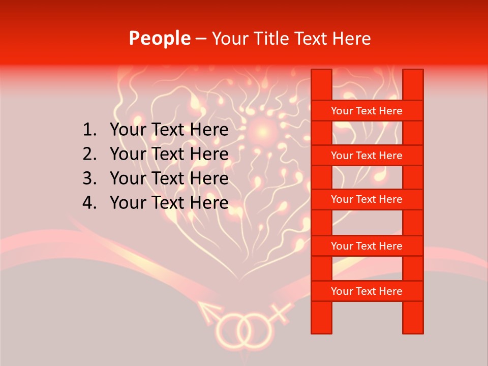 Love Clipart Drawing PowerPoint Template