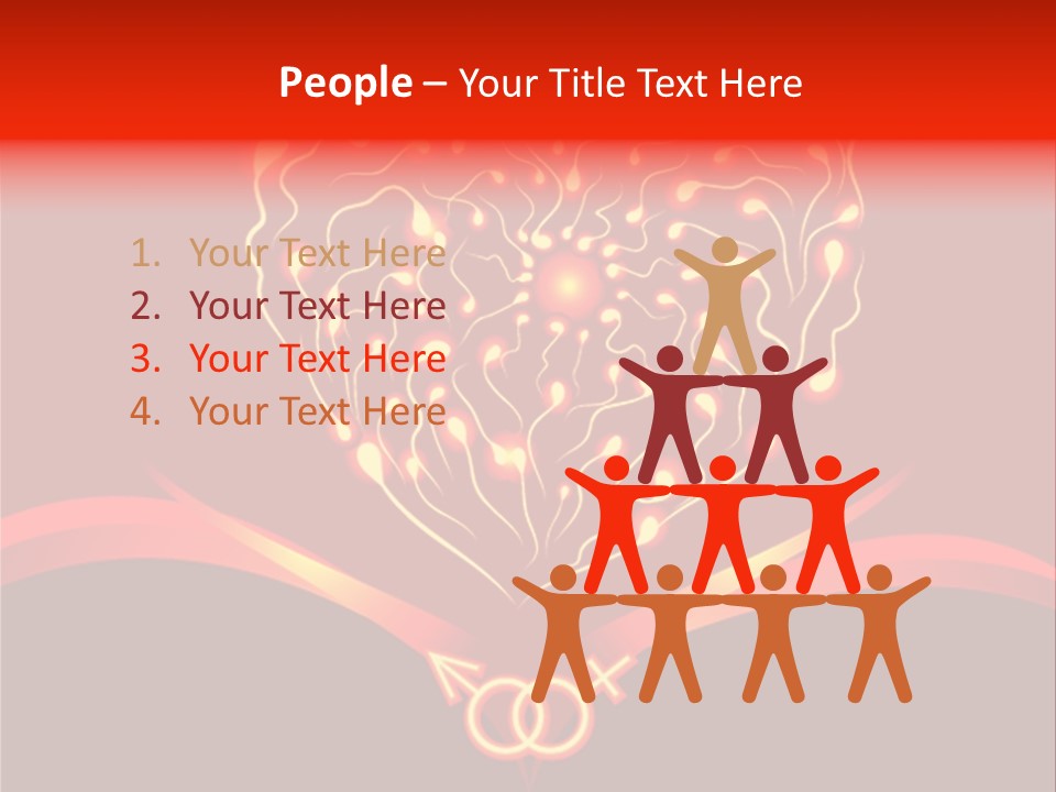 Love Clipart Drawing PowerPoint Template