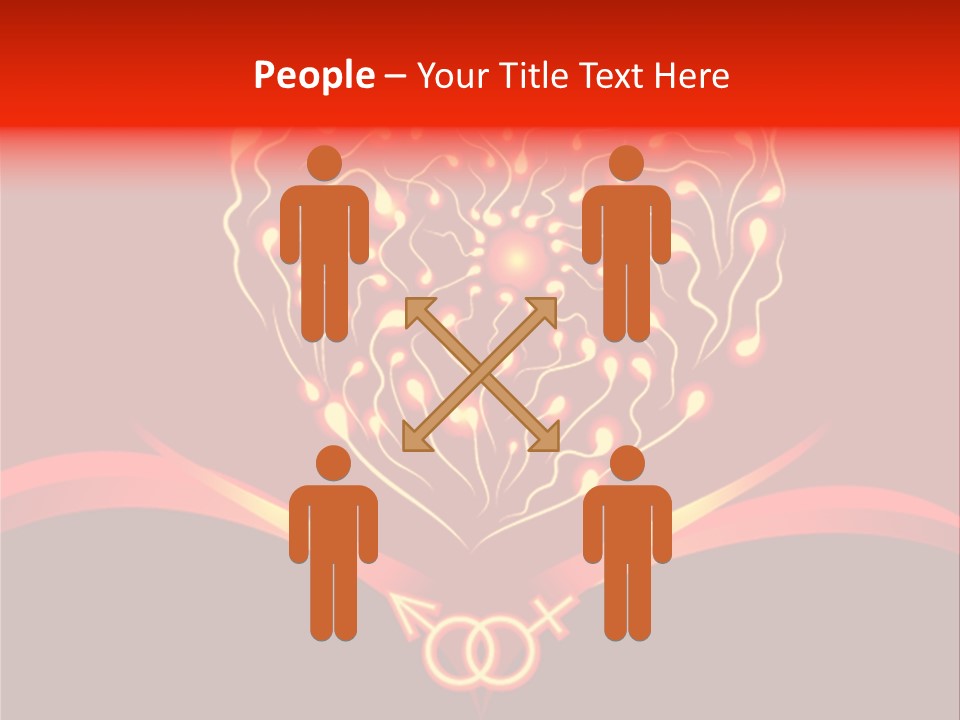 Love Clipart Drawing PowerPoint Template