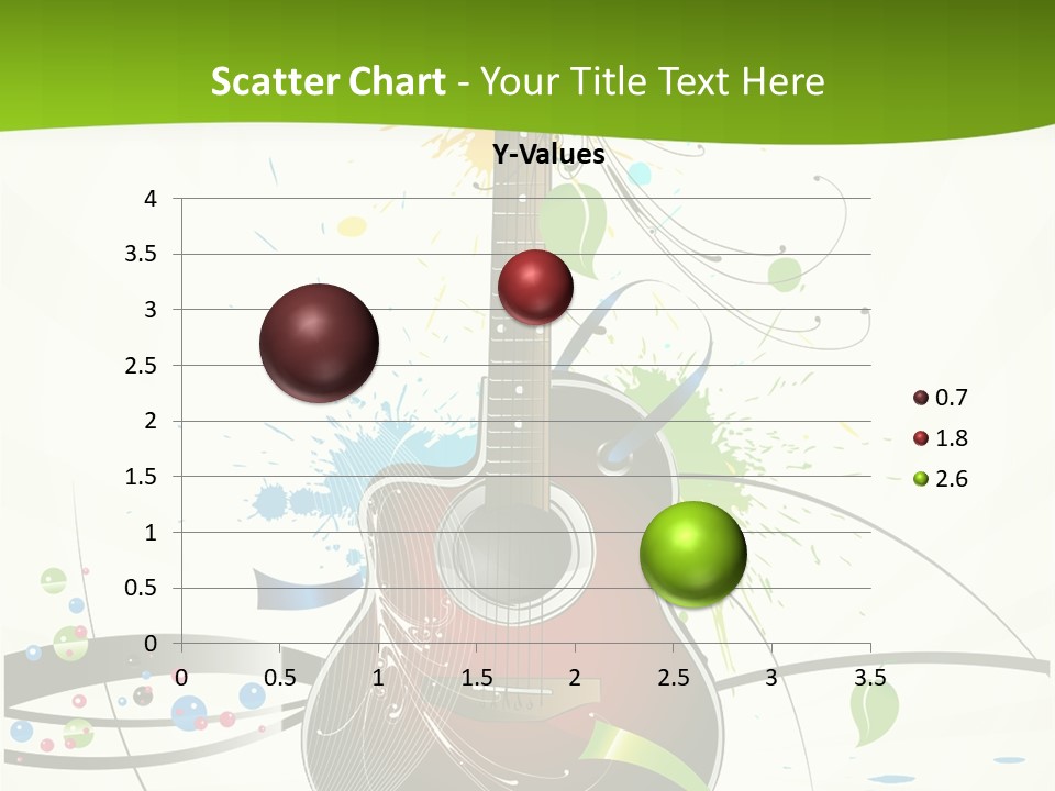 Pattern Guitar Sound PowerPoint Template