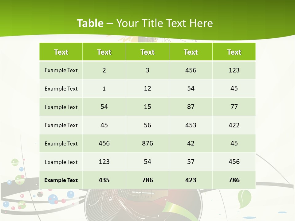 Pattern Guitar Sound PowerPoint Template