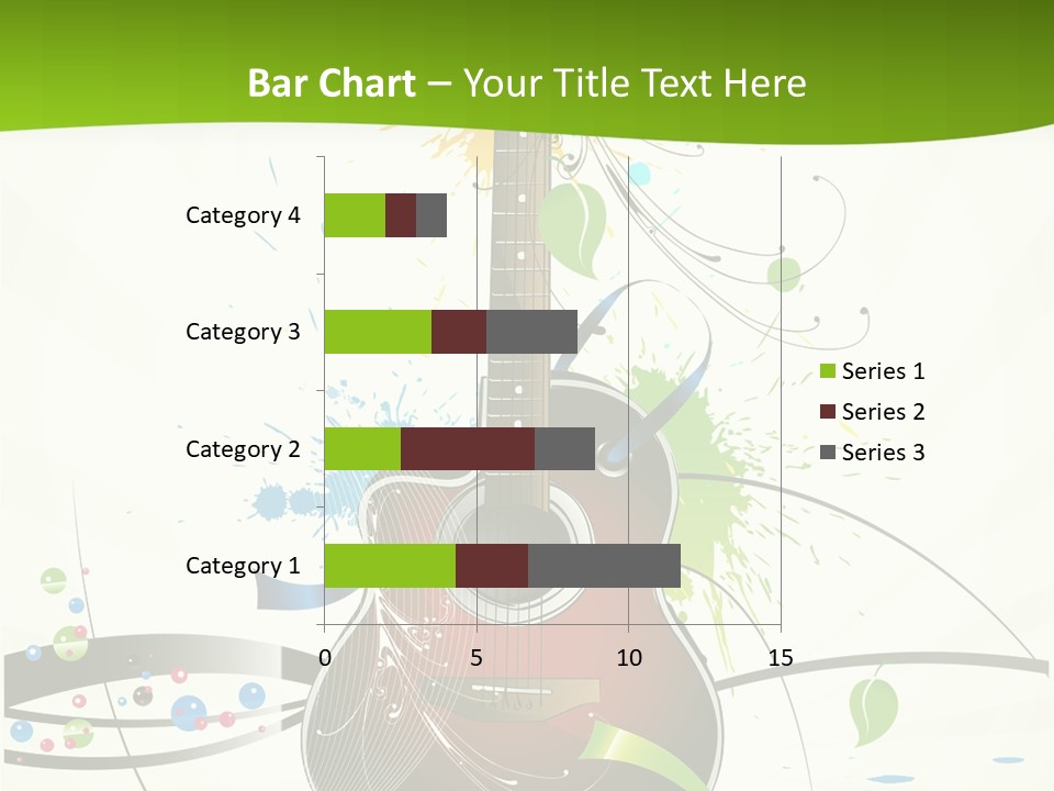Pattern Guitar Sound PowerPoint Template