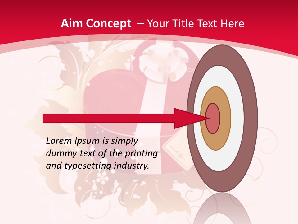 Decorative Decor Poster PowerPoint Template