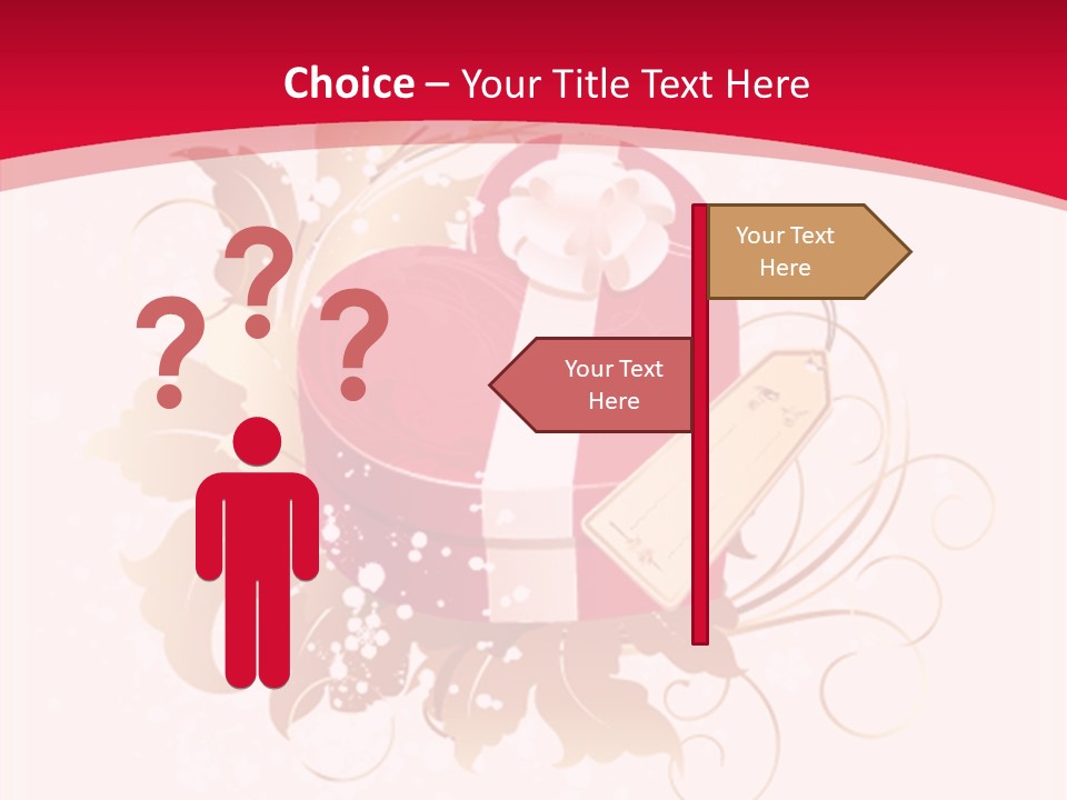 Decorative Decor Poster PowerPoint Template