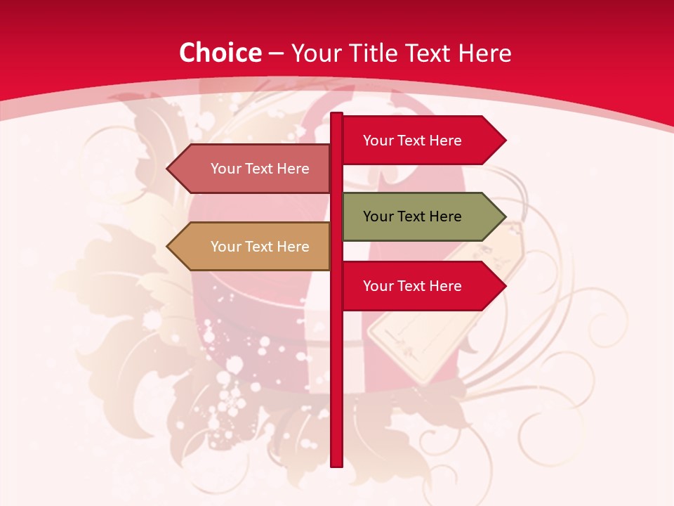 Decorative Decor Poster PowerPoint Template