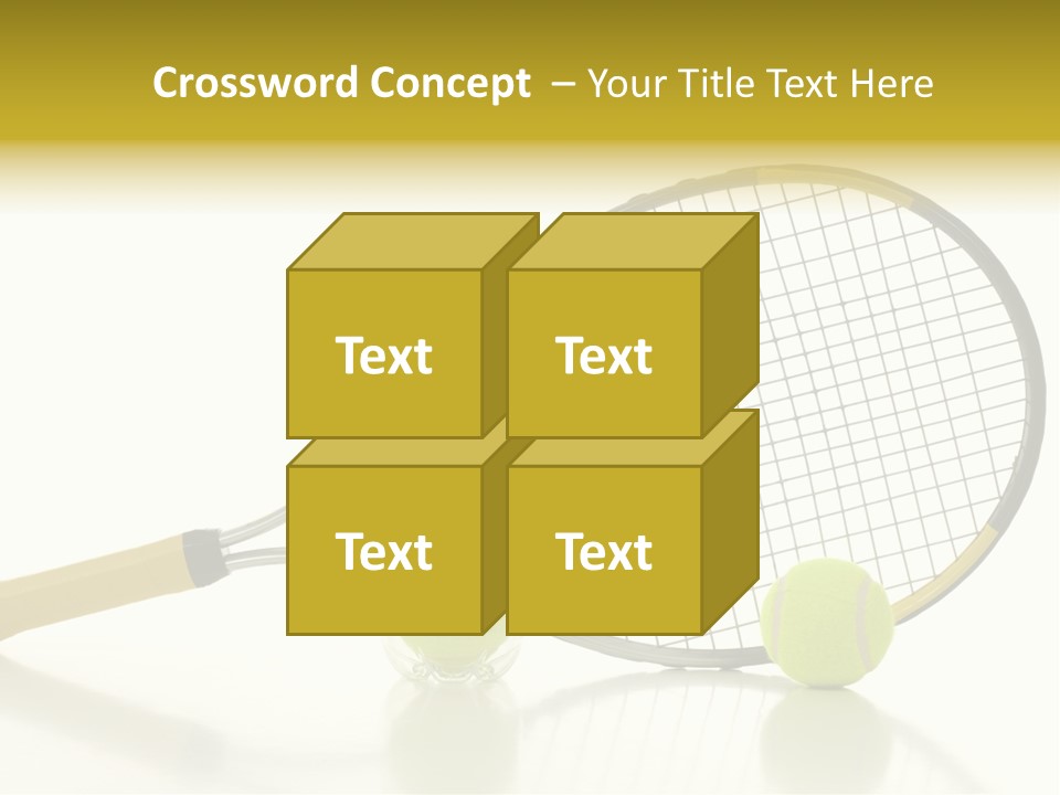 Supplies Space Strings PowerPoint Template