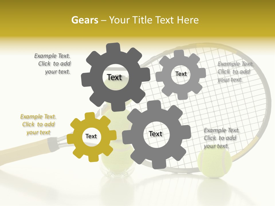 Supplies Space Strings PowerPoint Template
