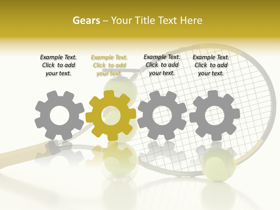 Supplies Space Strings PowerPoint Template