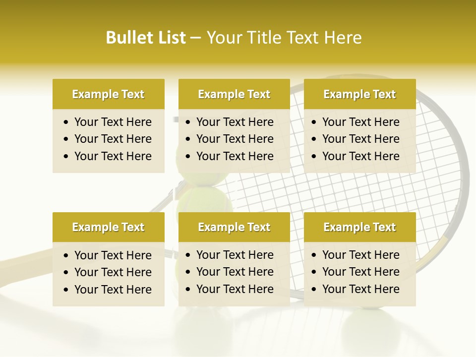 Supplies Space Strings PowerPoint Template
