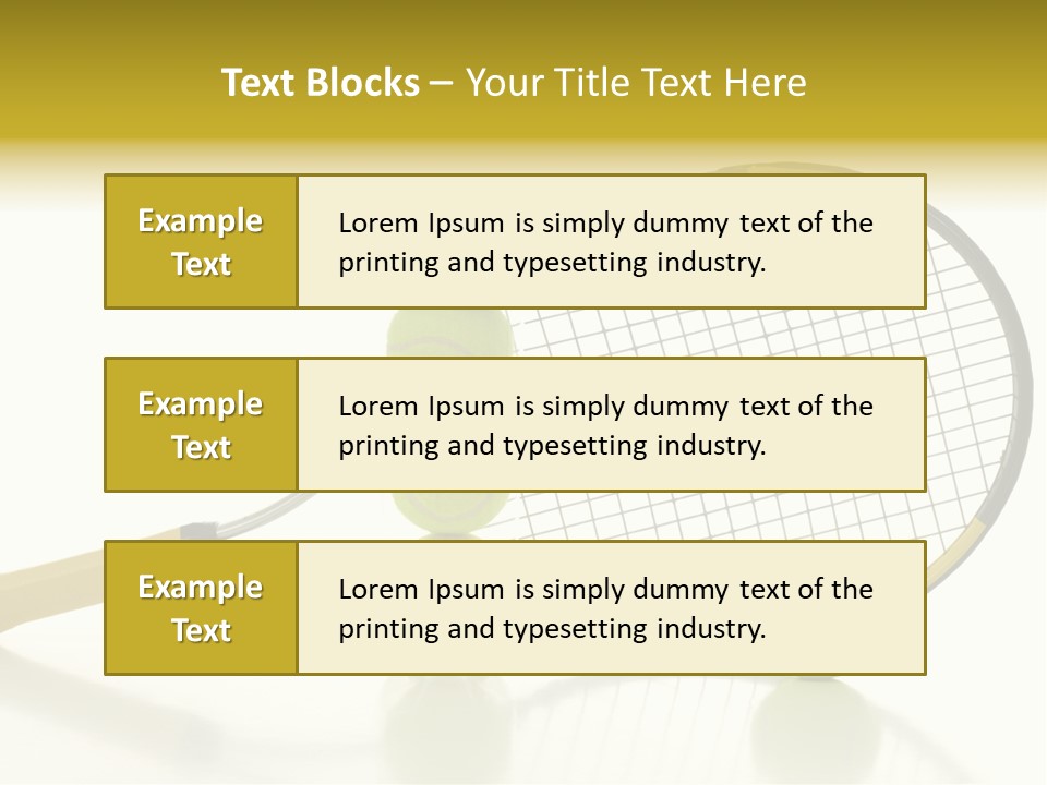 Supplies Space Strings PowerPoint Template