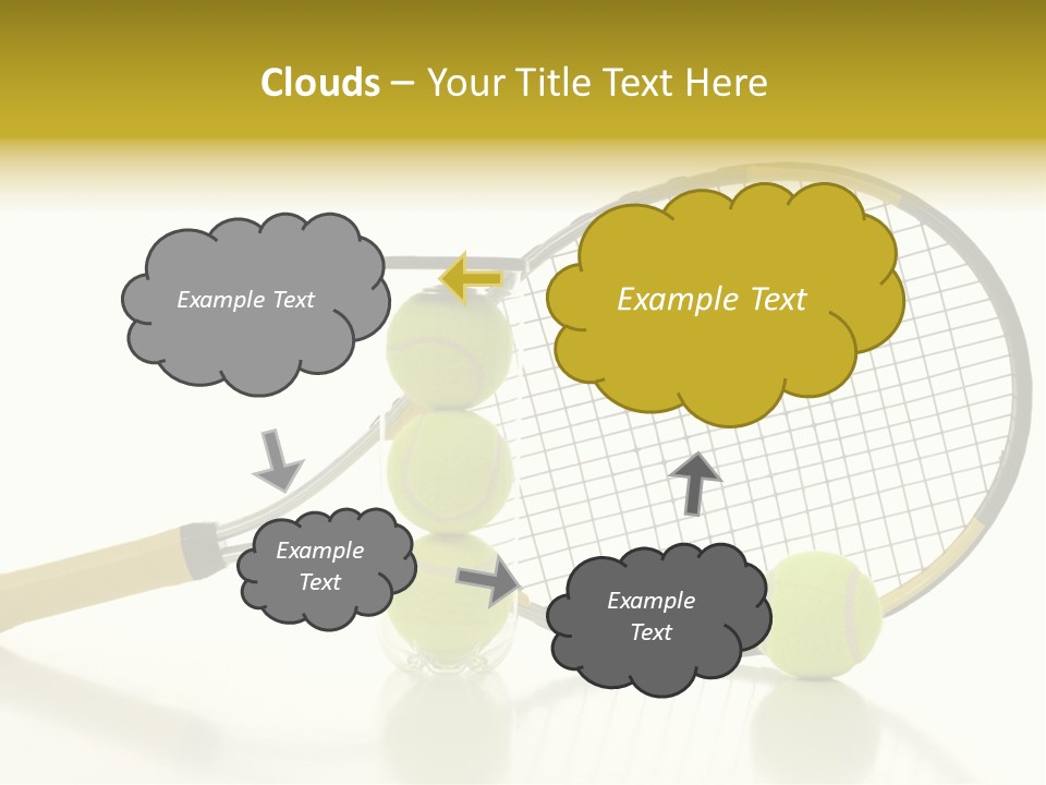 Supplies Space Strings PowerPoint Template
