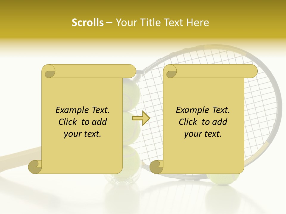 Supplies Space Strings PowerPoint Template