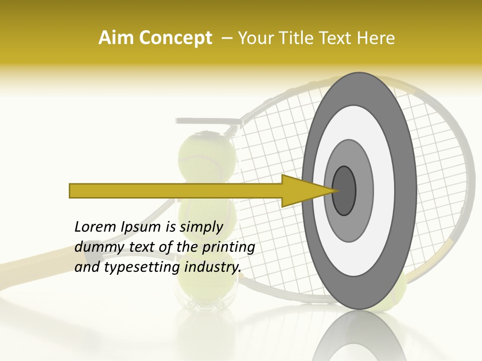 Supplies Space Strings PowerPoint Template