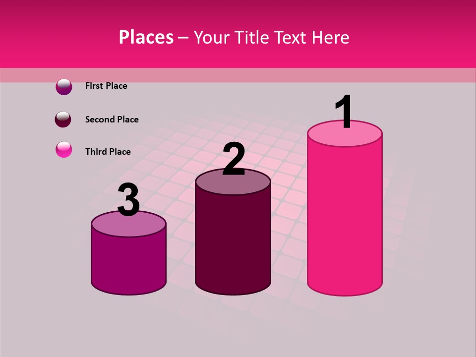 Color Round Blank PowerPoint Template