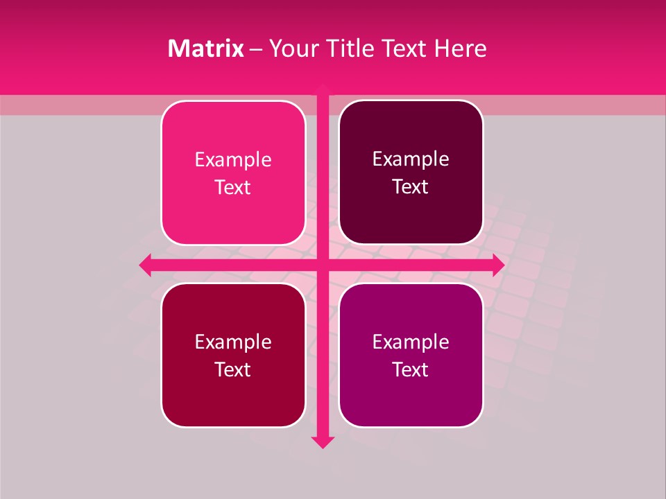 Color Round Blank PowerPoint Template