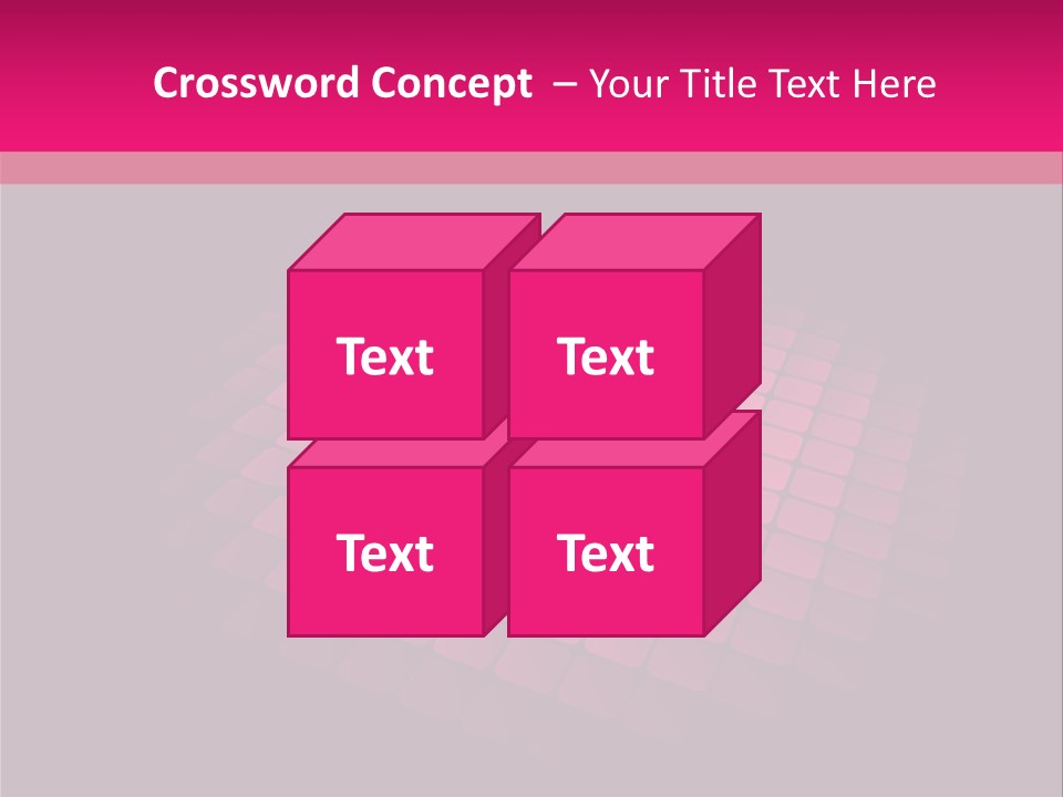 Color Round Blank PowerPoint Template