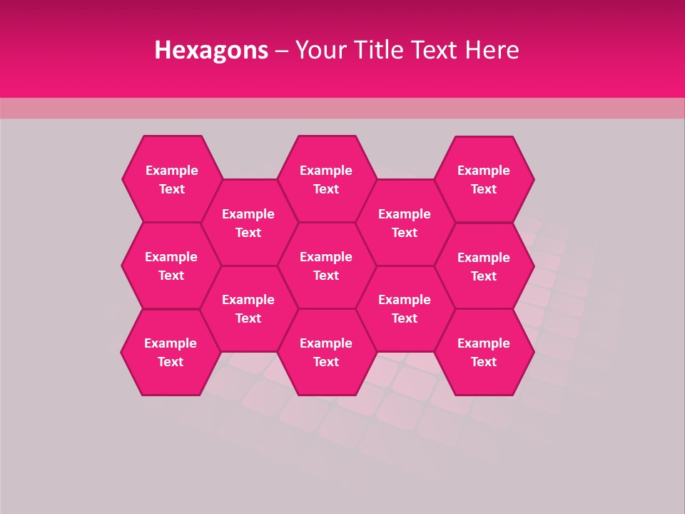 Color Round Blank PowerPoint Template