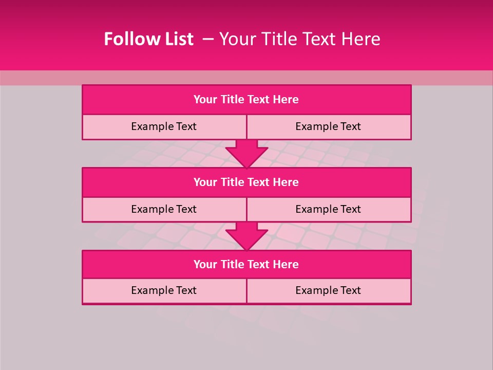 Color Round Blank PowerPoint Template
