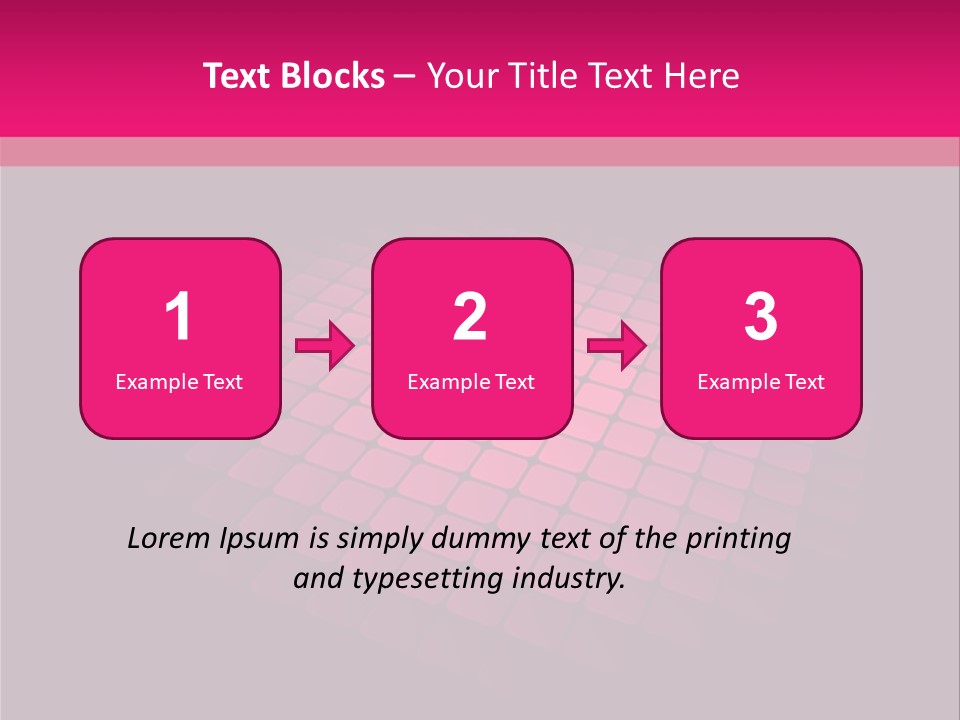 Color Round Blank PowerPoint Template