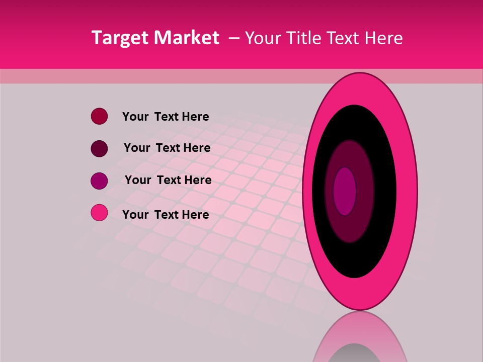 Color Round Blank PowerPoint Template
