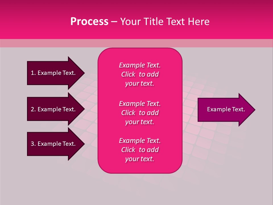 Color Round Blank PowerPoint Template