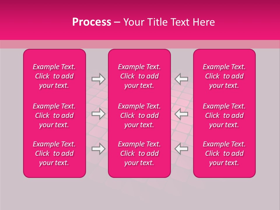 Color Round Blank PowerPoint Template