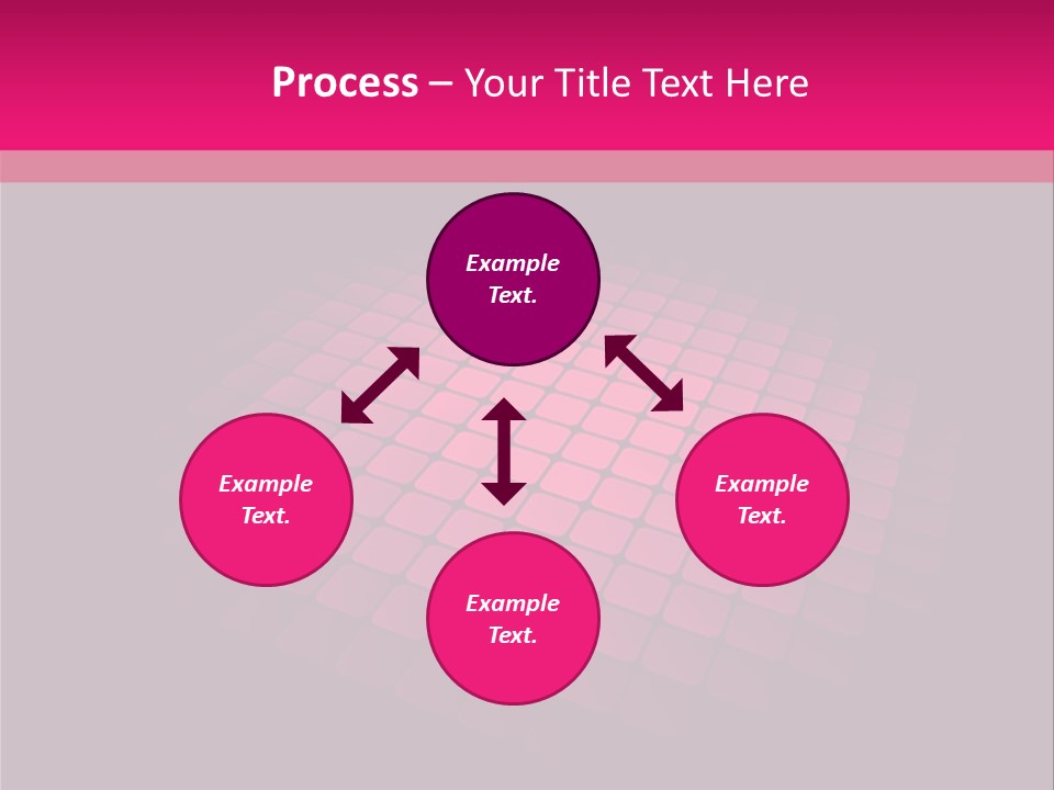 Color Round Blank PowerPoint Template