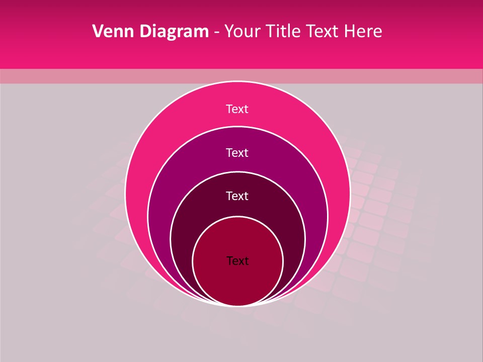 Color Round Blank PowerPoint Template
