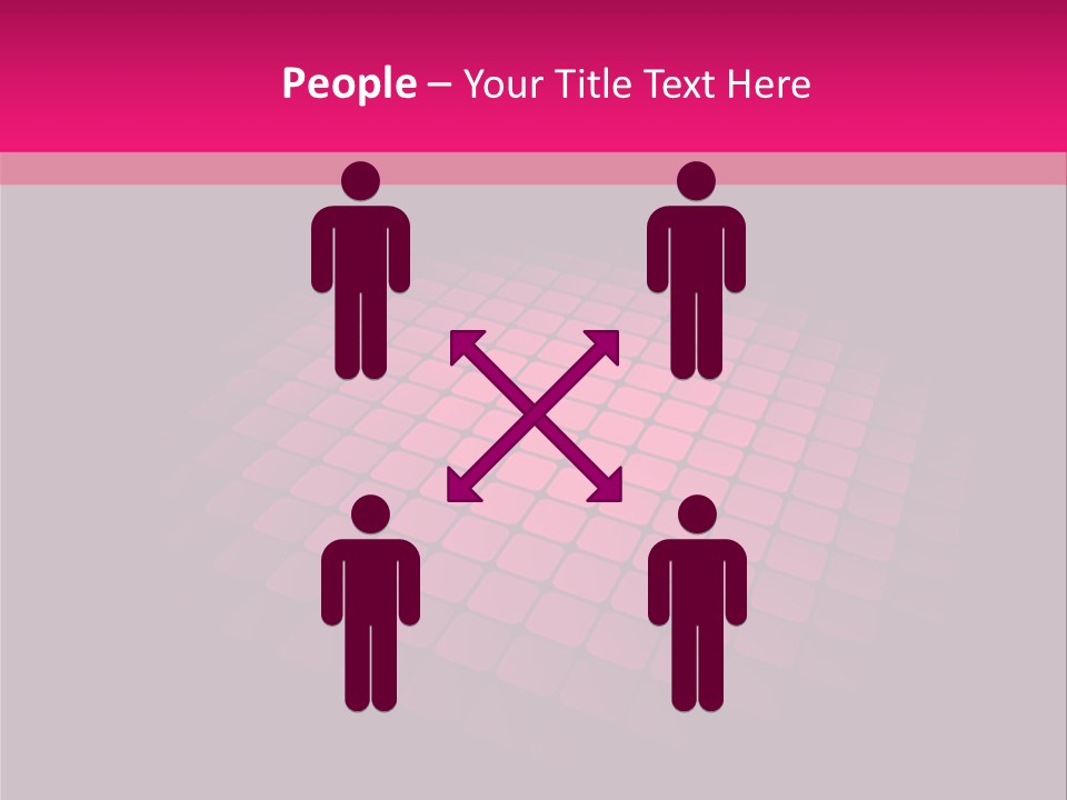 Color Round Blank PowerPoint Template