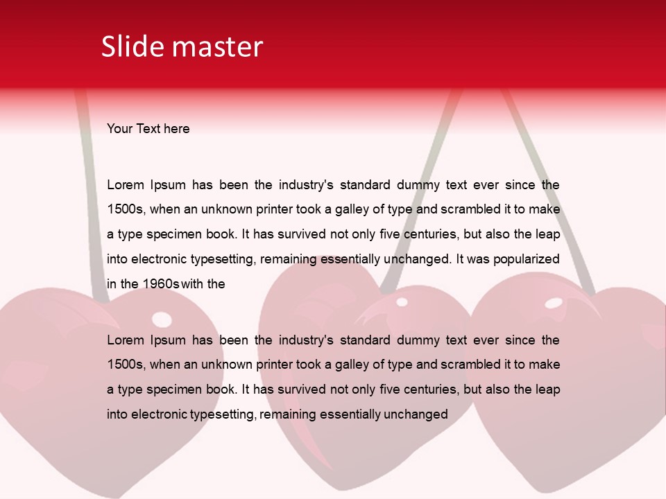 Holiday Air Balloon PowerPoint Template