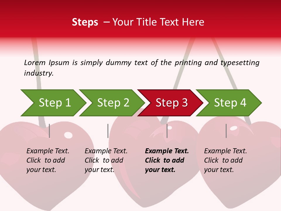 Holiday Air Balloon PowerPoint Template