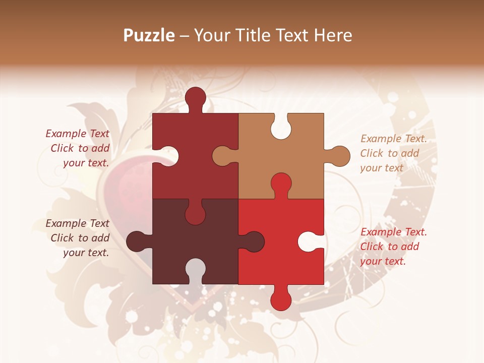 Love Clipart Drawing PowerPoint Template