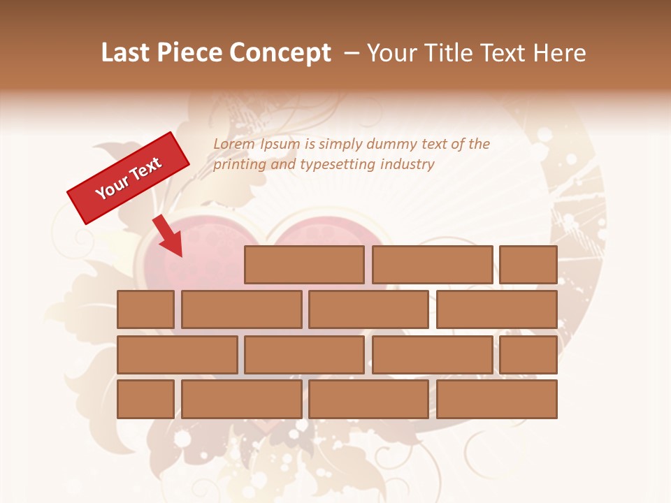Love Clipart Drawing PowerPoint Template