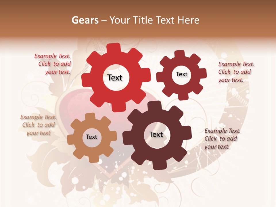 Love Clipart Drawing PowerPoint Template