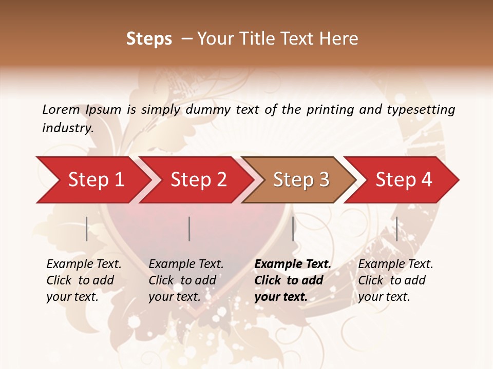Love Clipart Drawing PowerPoint Template