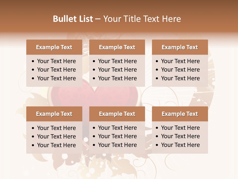 Love Clipart Drawing PowerPoint Template