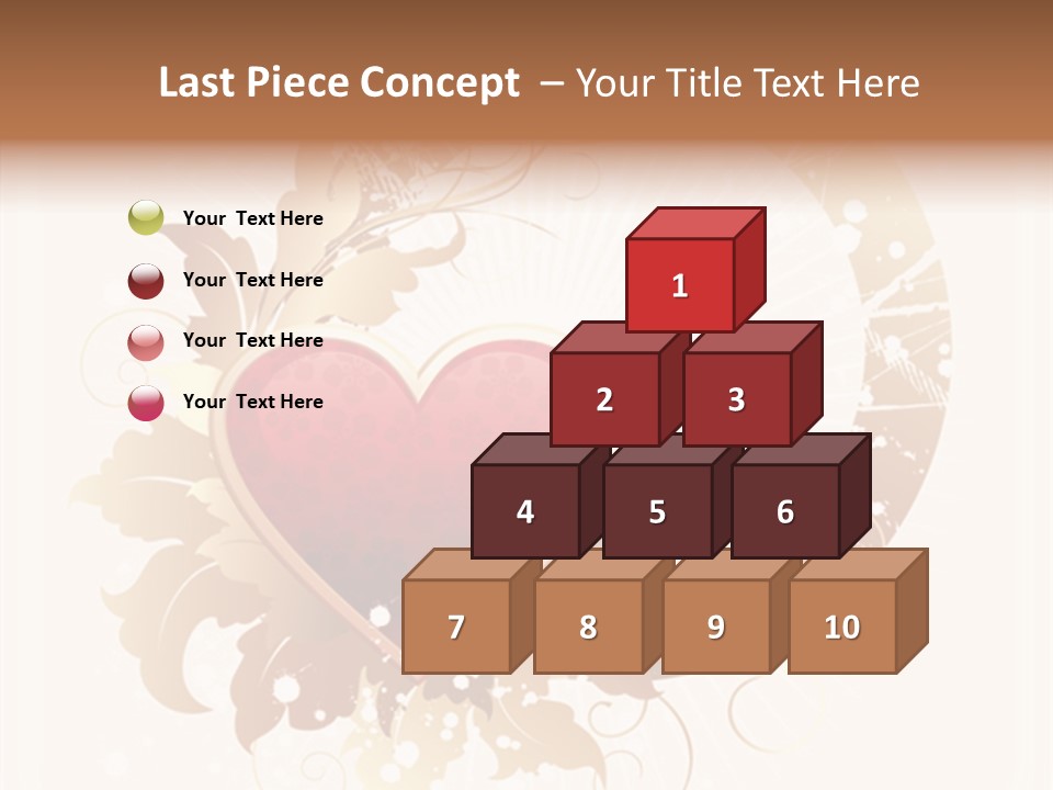 Love Clipart Drawing PowerPoint Template