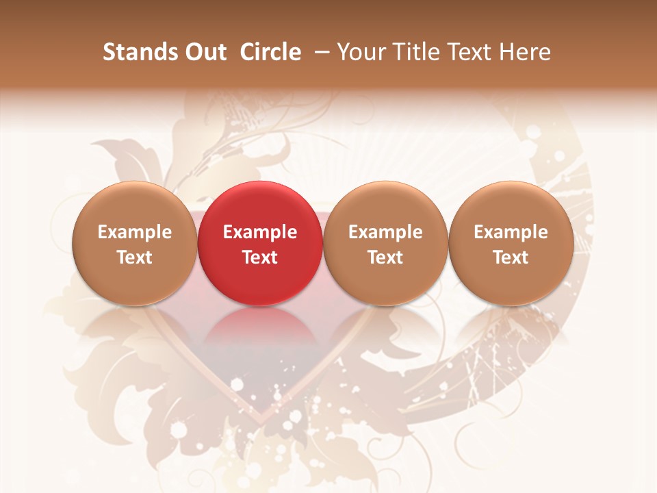 Love Clipart Drawing PowerPoint Template