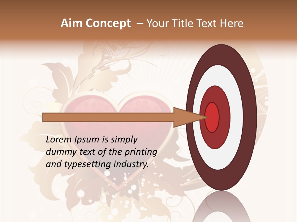 Love Clipart Drawing PowerPoint Template