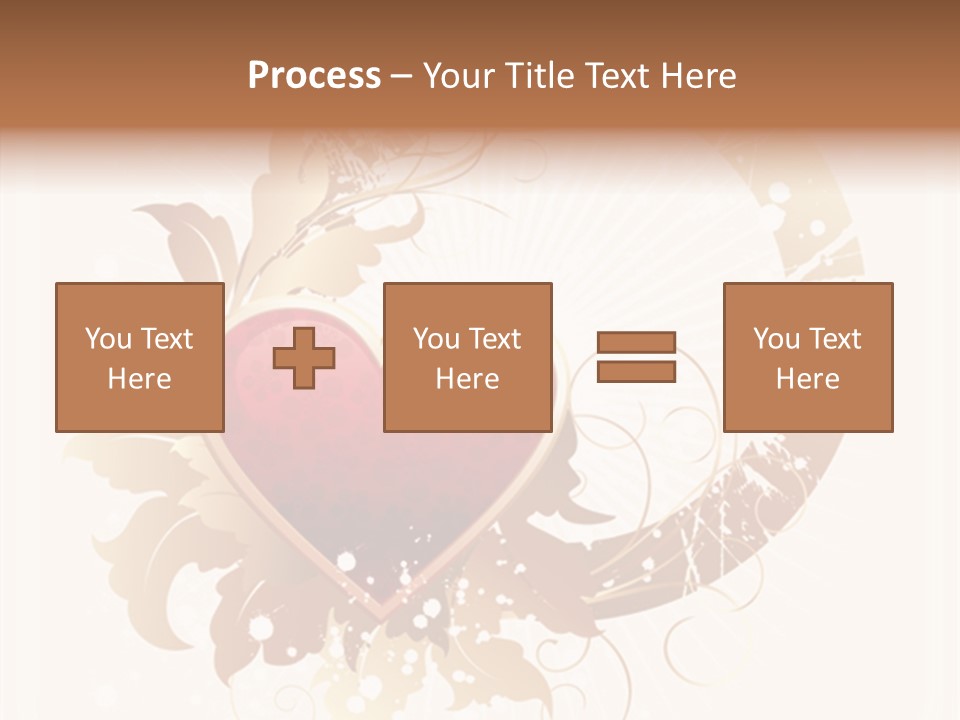 Love Clipart Drawing PowerPoint Template