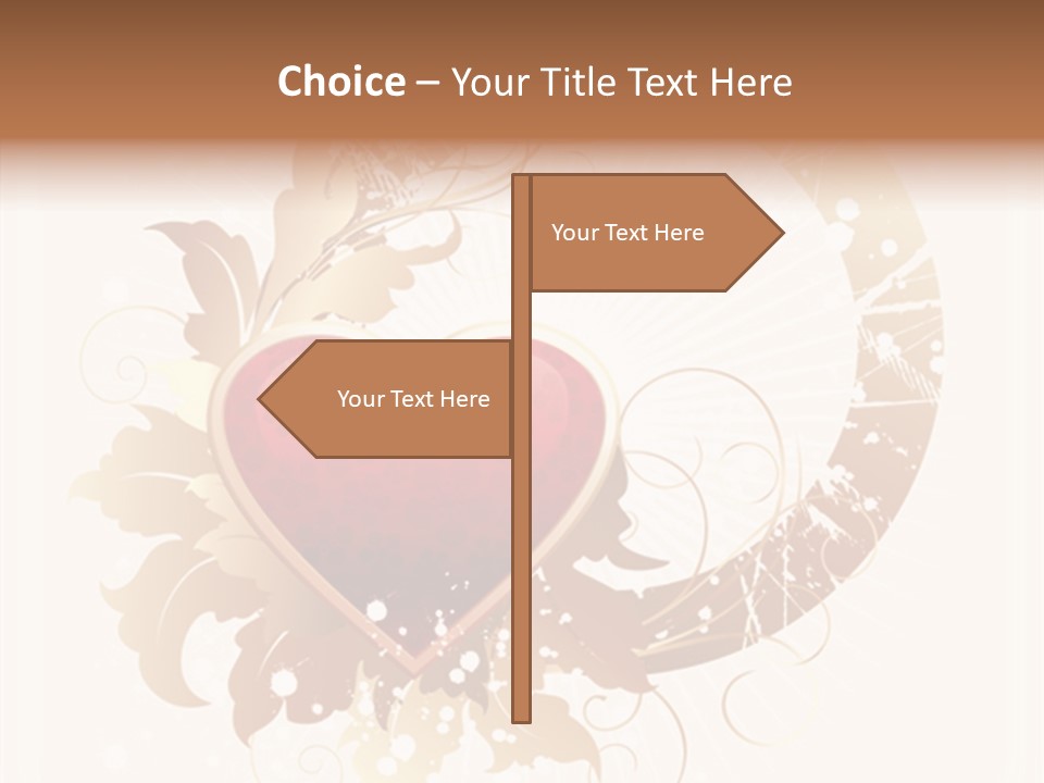 Love Clipart Drawing PowerPoint Template