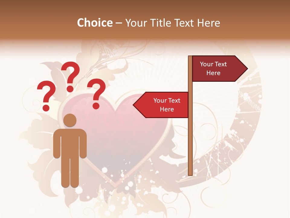 Love Clipart Drawing PowerPoint Template