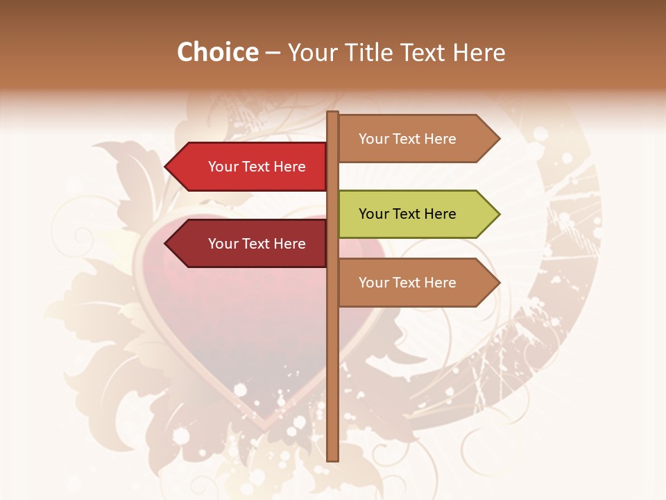 Love Clipart Drawing PowerPoint Template