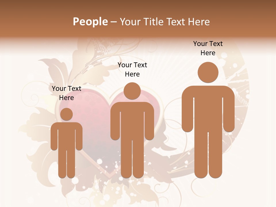 Love Clipart Drawing PowerPoint Template