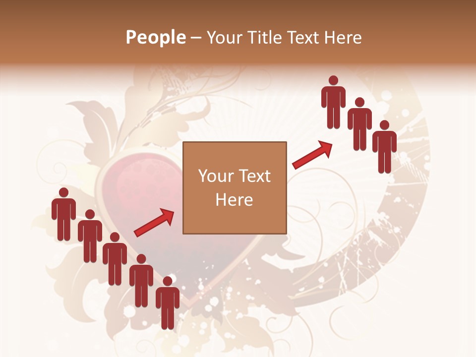 Love Clipart Drawing PowerPoint Template
